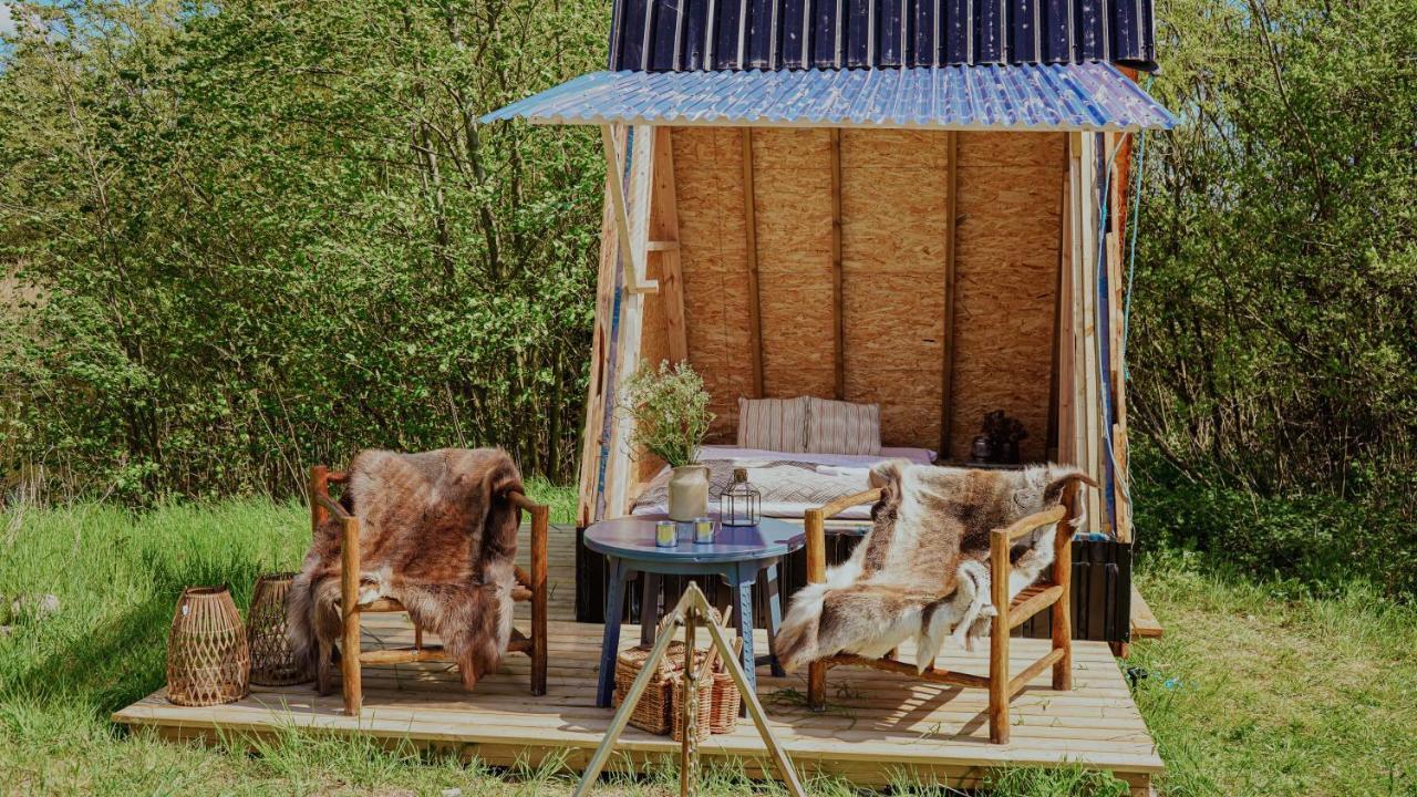 Naturlig Pa Korsgarden Glamping Nysted Esterno foto