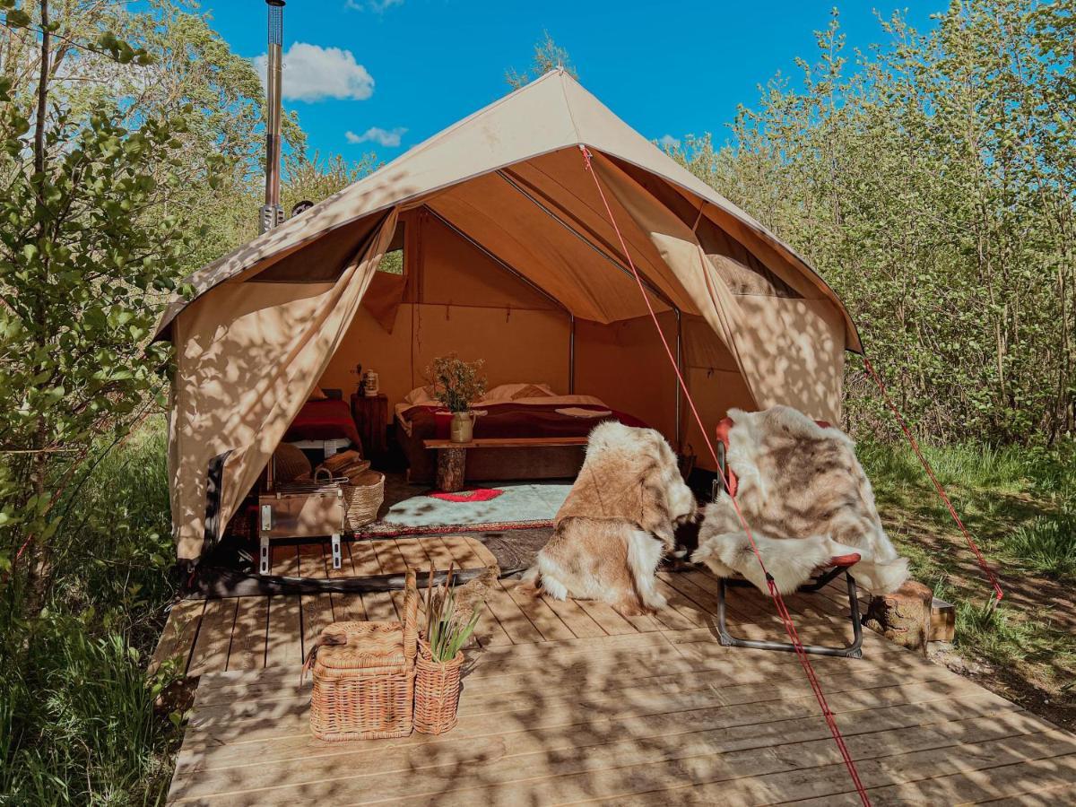 Naturlig Pa Korsgarden Glamping Nysted Esterno foto