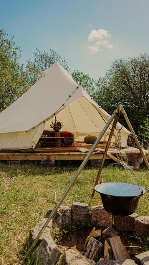 Naturlig Pa Korsgarden Glamping Nysted Esterno foto
