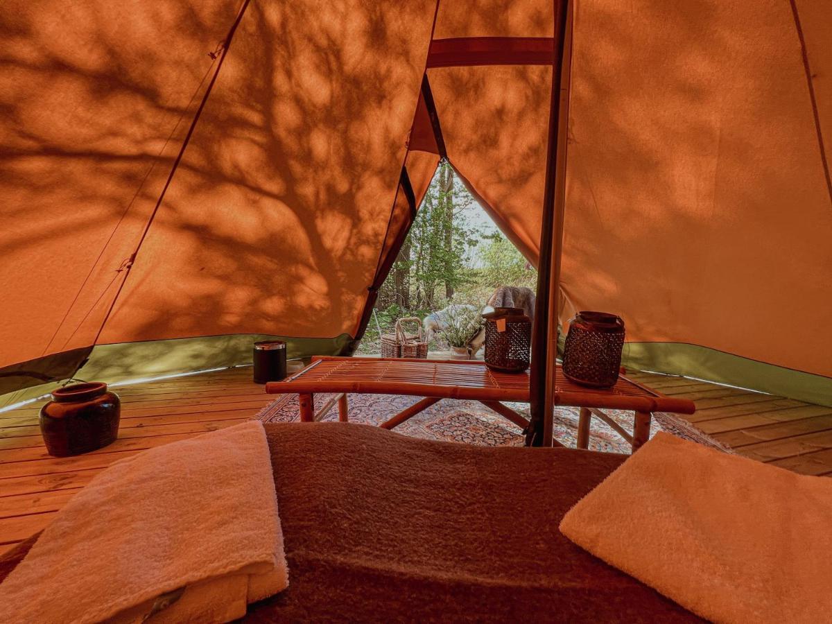 Naturlig Pa Korsgarden Glamping Nysted Esterno foto
